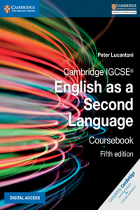 Cambridge Igcse(r) English as a Second Language Coursebook with Digital Access (2 Years)