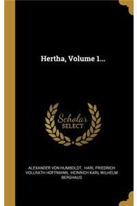 Hertha, Volume 1...