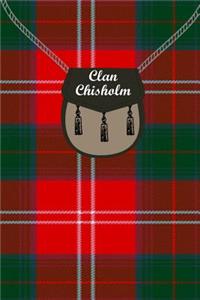 Clan Chisholm Tartan Journal/Notebook
