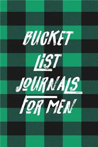 Bucket List Journals For Men