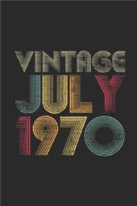 Vintage July 1970