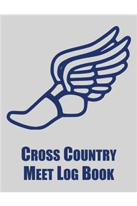 Cross Country Meet Log Book