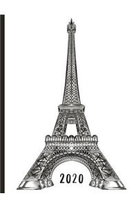 Vintage Eiffel Tower - Paris France