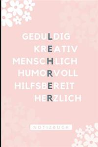 Lehrer Notizbuch