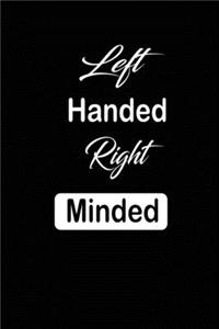 left handed right minded