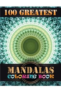 100 Greatest Mandalas Coloring Book