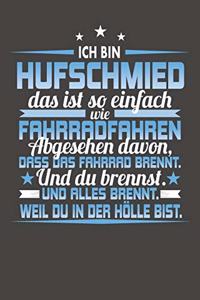 Ich Bin Hufschmied Das Ist So Einfach Wie Fahrradfahren. Abgesehen Davon, Dass Das Fahrrad brennt. Und Du Brennst. Und Alles Brennt. Weil Du In Der Hölle Bist.