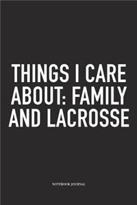Things I Care About