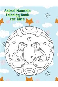Animal Mandala Coloring Books For Kids