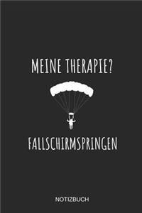 Meine Therapie Fallschirmspringen Notizbuch