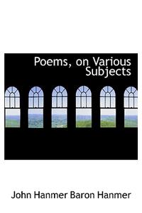 Poems, on Various Subjects