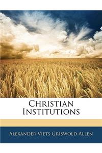 Christian Institutions