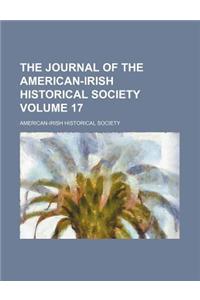 The Journal of the American-Irish Historical Society Volume 17