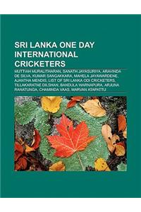 Sri Lanka One Day International Cricketers