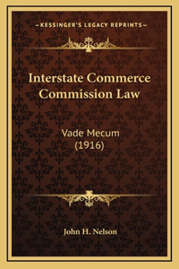 Interstate Commerce Commission Law