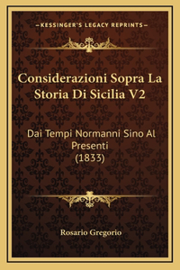 Considerazioni Sopra La Storia Di Sicilia V2