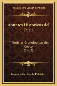 Apuntes Historicos del Peru