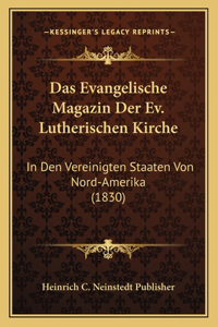 Evangelische Magazin Der Ev. Lutherischen Kirche