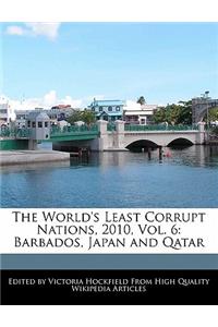 The World's Least Corrupt Nations, 2010, Vol. 6
