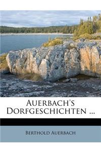 Auerbach's Dorfgeschichten ...