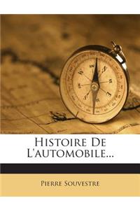 Histoire De L'automobile...