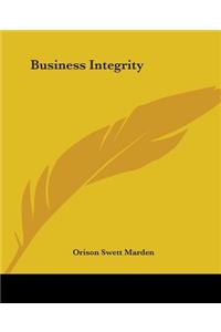 Business Integrity