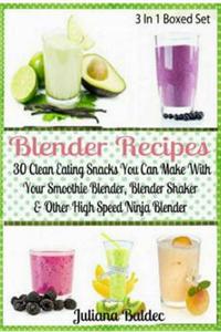 Blender Recipes: 30 Clean Eating Snacks You Can Make with Your Smoothie Blender