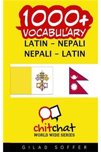 1000+ Latin - Nepali Nepali - Latin Vocabulary