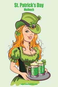 St. Patrick's Day Malbuch