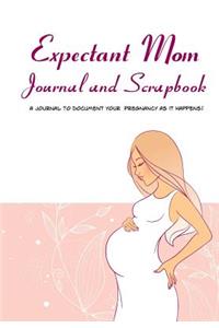 Expectant Mom Journal and Scrapbook