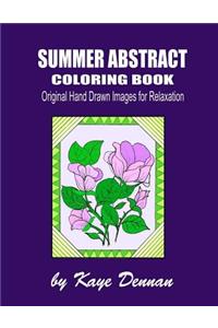 Summer Abstract Coloring Book