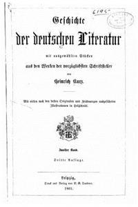 Geschichte der deutschen literatur