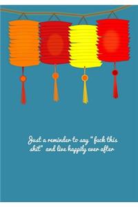 Just a reminder to say 