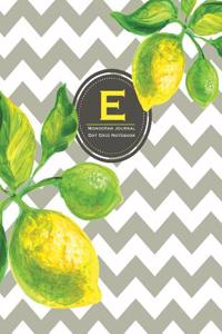 Monogram Journal E - Dot Grid Notebook