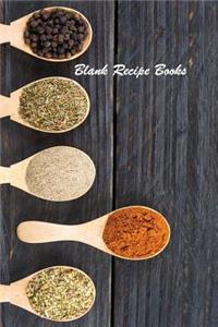 Blank Recipe Books