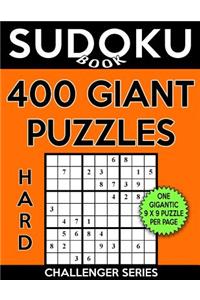 Sudoku Book 400 Hard GIANT Puzzles