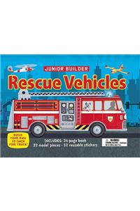 Rescue Vehicles [With 32 Model Pieces]
