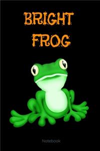 Bright Frog Composition Notebook