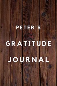 Peter's Gratitude Journal