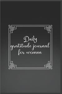 Daily Gratitude Journal For Women