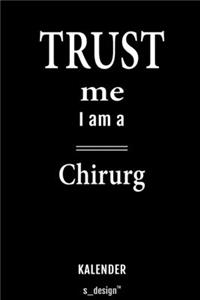 Kalender für Chirurgen / Chirurg / Chirurgin