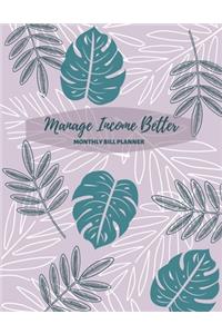 Manage Income Better