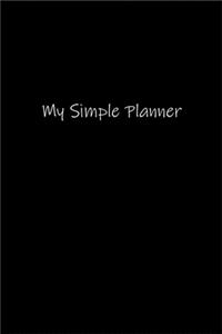 My Simple Planner