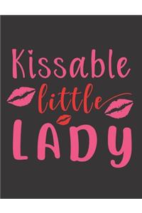 Kissable Little Lady Notebook Gift