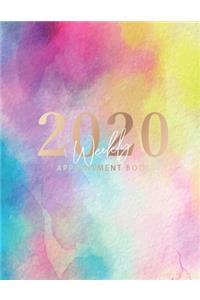 2020 Weekly Appointment Book