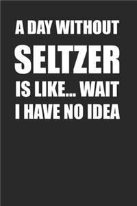 Seltzer Lovers Notebook 120 Pages for Millennial Seltzer Lovers