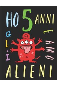 Ho 5 anni e amo gli alieni