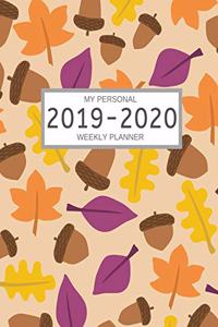 2019 - 2020 Weekly Planner