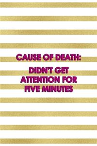 Cause Of Death