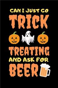 Can I Just go Trick Treating and ask for a Beer